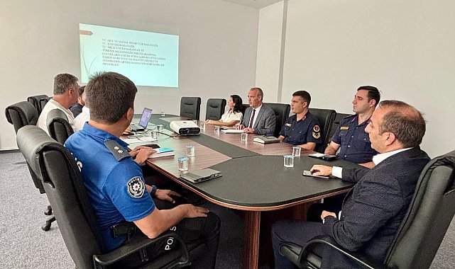 Karpuzlu'da 'okul güvenliği' toplantısı yapıldı