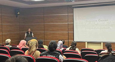 Kars'ta orman yangınları farkındalık eğitimi verildi