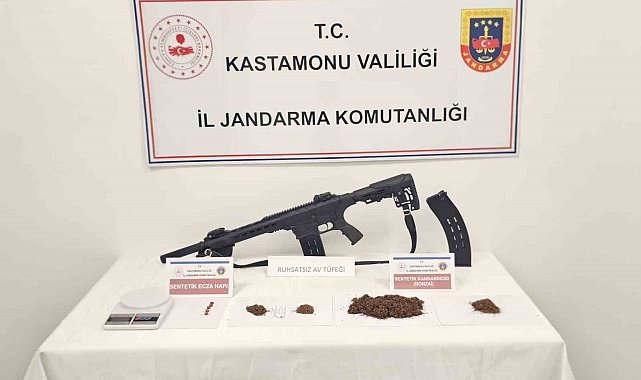 Kastamonu'da uyuşturucu operasyonu: 5 tutuklama