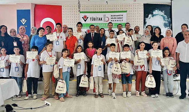 Kaymakam Atilla, TÜBİTAK projesi kapanış törenine katıldı