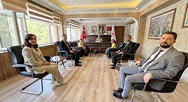 Kaymakam Kılıç, eğitimcileri ağırladı