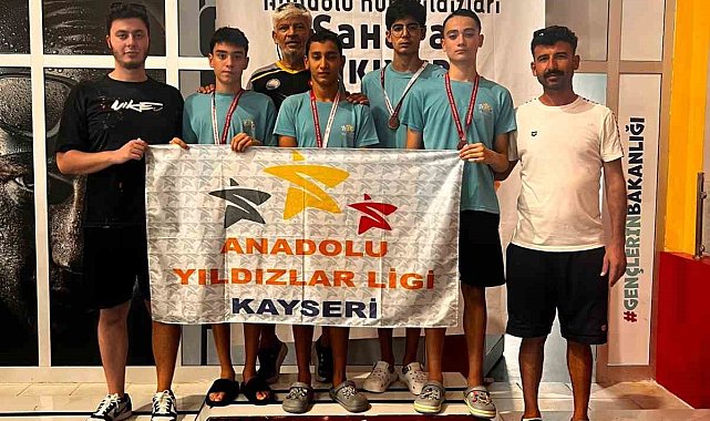 Kayseri ANAİG takımı Türkiye ikincisi