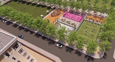 Kayseri Melikgazi'den Yıldırım Beyazıt'a yeni park