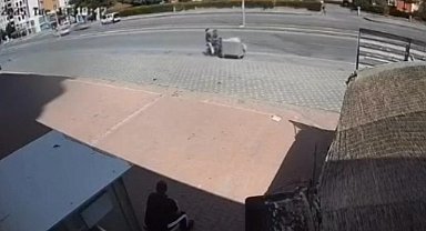 Kayseri'de kahkahaya boğan kaza