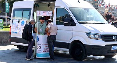 Kayseri'de tütünle mücadelede yeni dönem: 'Mobil Sigara Bırakma Aracı' hizmete başladı