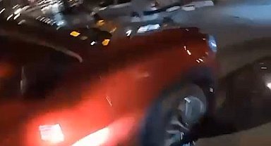 Kaza anı kask kamerasında