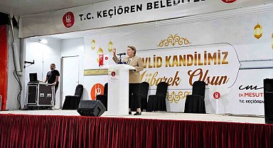 Keçiören'de Mevlit Kandili Kur'an-ı Kerîm tilaveti ve dini sohbetle idrak edildi