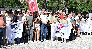 Kemer'de sahil temizliği yapıldı