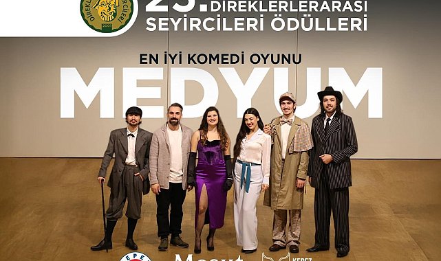 Kepez Kent Tiyatrosu'na 'En İyi Komedi Oyunu' ödülü