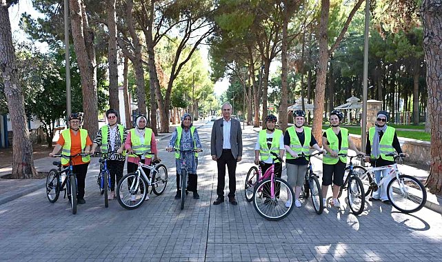Kepez'de kadınlar için pedal zamanı