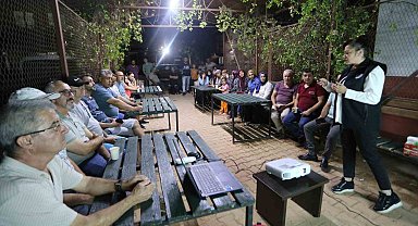 Kepez'de site sakinlerine afet farkındalık eğitimi