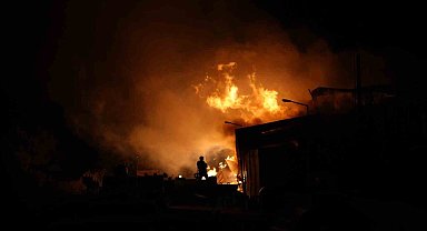 Kereste fabrikası yangını kontrol altına alındı