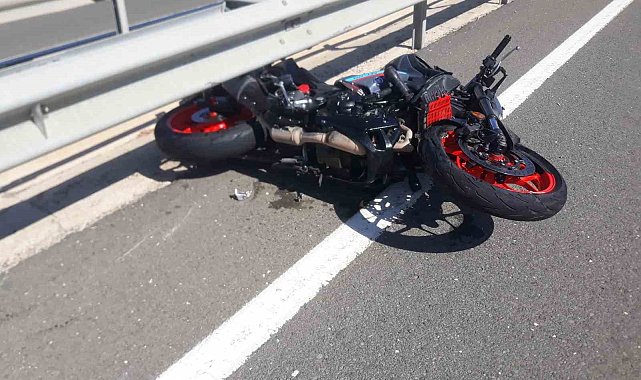 Keşan'da otomobille motosiklet çarpıştı: 1 yaralı