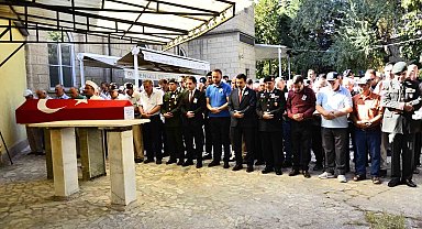 Kıbrıs Gazisi askeri törenle son yolculuğuna uğurlandı