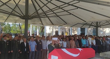 Kıbrıs Gazisi Mehmet Güneş son yolculuğuna uğurlandı