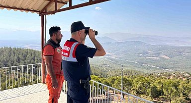 Kilis'te orman yangınlarına karşı denetim ve kontrol faaliyeti