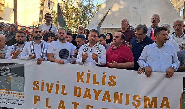 Kilis'ten Gazze'ye destek çağrısı