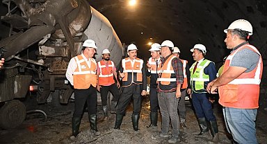 Kırık Tüneli'nde ışığa az kaldı