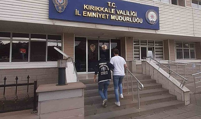 Kırıkkale'de 14 yıl 7 ay hapis cezası bulunan firari hükümlü yakalandı