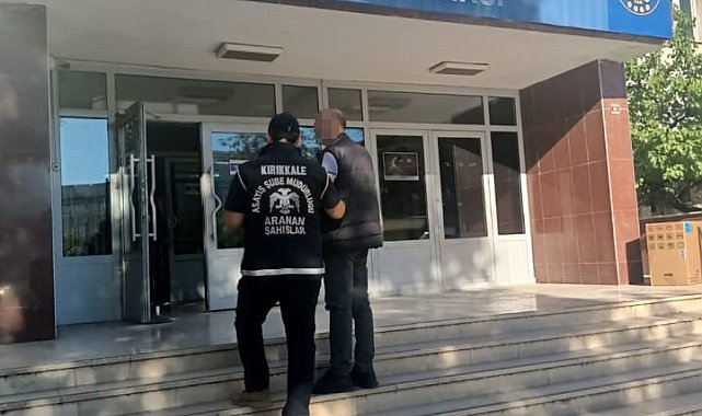 Kırıkkale'de aranan cezaevi firarisi yakalandı