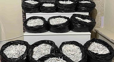 Kırıkkale'de binlerce makaron ele geçirildi