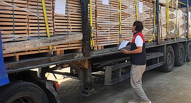 Kırklareli'nde ihracat yapan firmaları denetledi