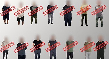 Kırmızı bültenle aranan 12 suçlu Türkiye'ye getirildi