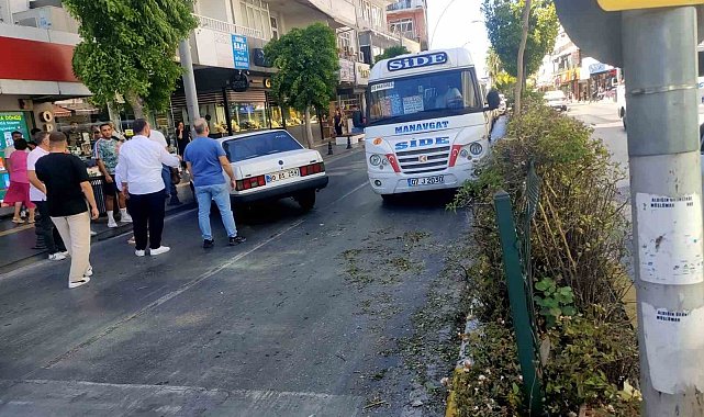 Kırmızı ışık ihlali kazayı beraberinde getirdi