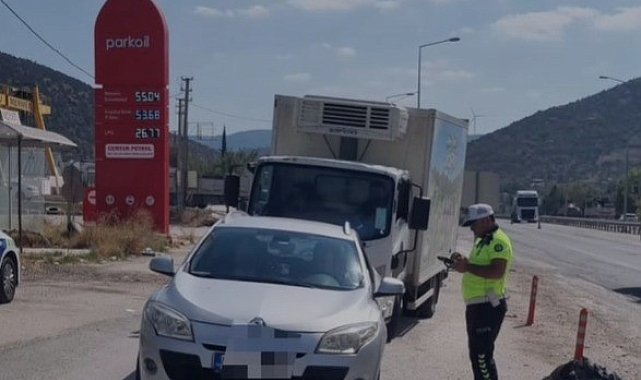 Kırmızı ışık ihlaline hava denetimi