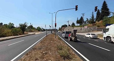 Kırmızı ışıkta durmayan sürücülere 2 bin 167 TL cezai işlem uygulandı