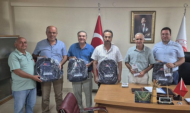 Kırsal mahallelerdeki öğrencilere kırtasiye desteği