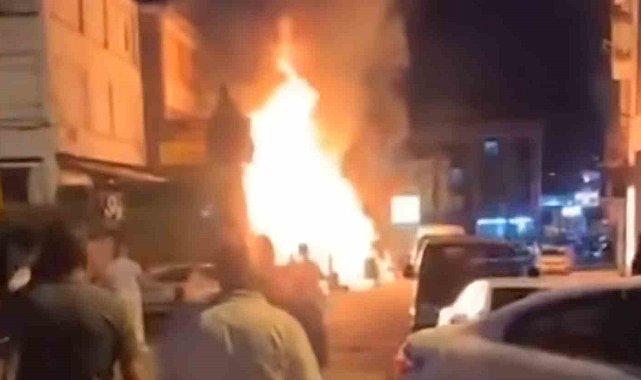 Kırşehir'de hırdavat dükkanında yangın: 1 yaralı