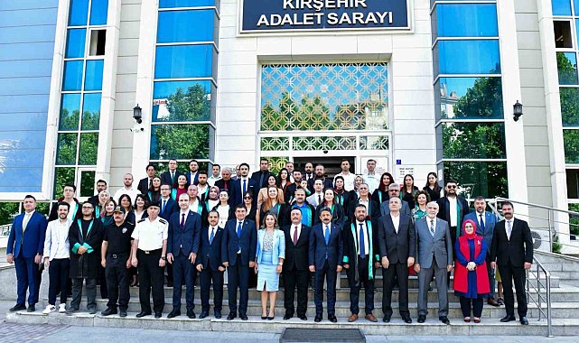 Kırşehir'de yeni adli yıl düzenlenen törenle başladı