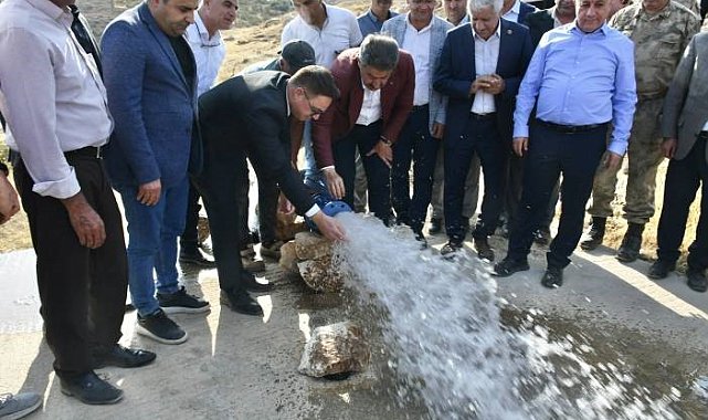 Kızılsu köyünün yıllardır süren su sorunu çözüldü