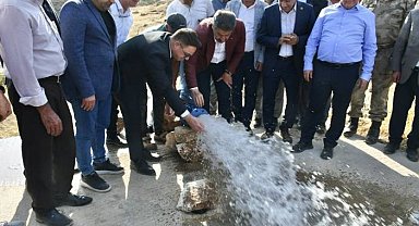 Kızılsu köyünün yıllardır süren su sorunu çözüldü