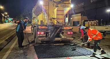 Kocaeli Büyükşehir ekipleri 7x24 çalışıyor