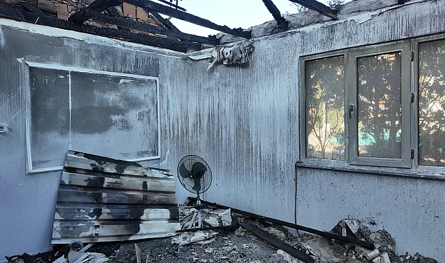 Kocaeli Büyükşehir'den evi yanan vatandaşa yardım eli