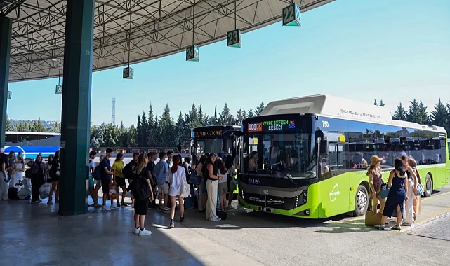 Kocaeli Büyükşehir'in 800CK hattı 105 bin yolcuyla rekor kırdı