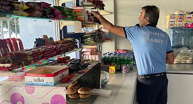 Kocaeli Zabıtası'ndan okul kantinlerine sıkı takip