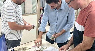 Kocaeli'de dilencilerin üzerinden 6 bin 160 lira çıktı