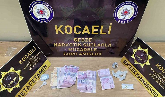 Kocaeli'de narkotik polisi uyuşturucuya geçit vermedi: 4 kişi tutuklandı