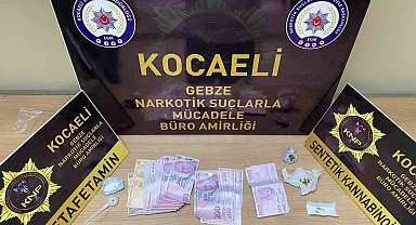 Kocaeli'de narkotik polisi uyuşturucuya geçit vermedi: 4 kişi tutuklandı