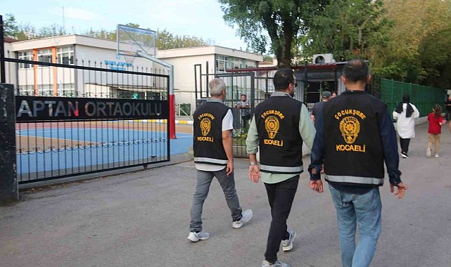Kocaeli'de okul çevrelerine narkotik ablukası: 488 polis sahaya indi