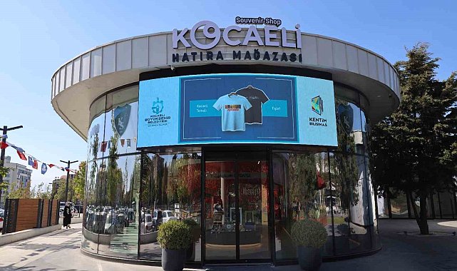 Kocaeli'nin değerleri "hatıra mağazası" ile tanıtılıyor
