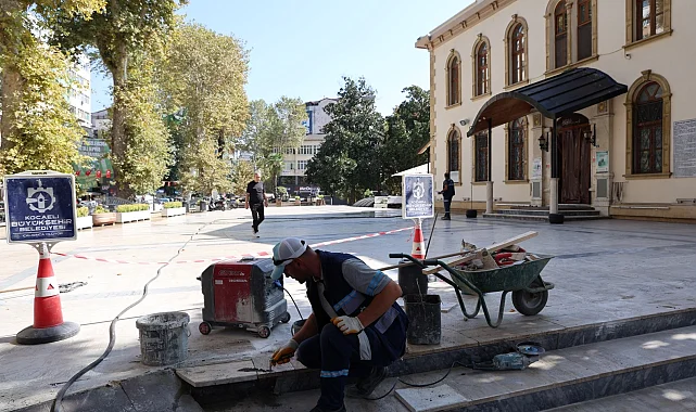 Kocaeli'de Fevziye Camii'ne Büyükşehir eli