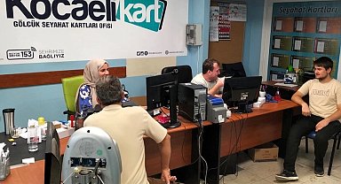 Kocaeli'de Seyahat Kart Ofisleri'nde işlemler hızlı