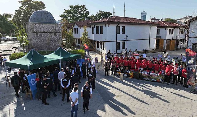 Konya Büyükşehir'den İtfaiye Haftası'nda "Farkındalık" etkinliği