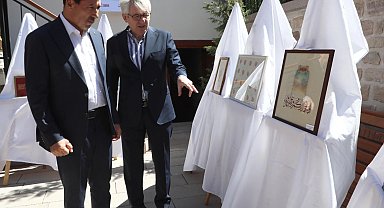 Konya Karatay'da Türk sanatları sergisi açıldı