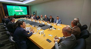 Konya Meram'da Bursa heyeti ile tecrübe paylaşıldı