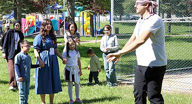Konya Meram'da down sendromlu çocuklar için anlamlı etkinlik